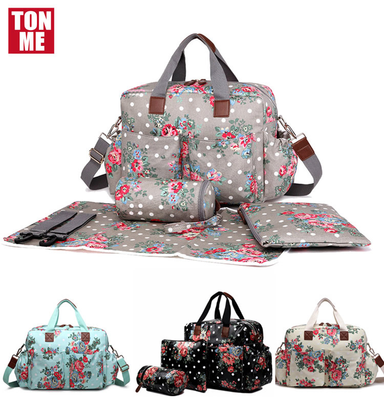 4pcs-Flower-Mummy-Maternity-Baby-Nappy-Diaper